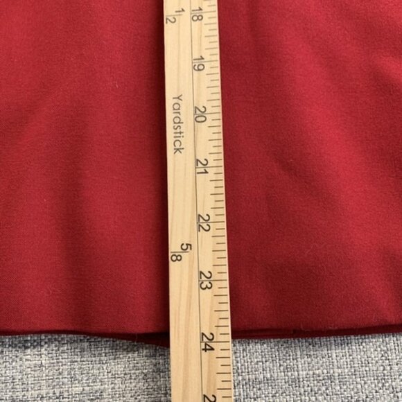 Vintage Conrad C Collection Two Piece Burgundy Skirt Suit 12 Made in Canada - Picture 12 of 16